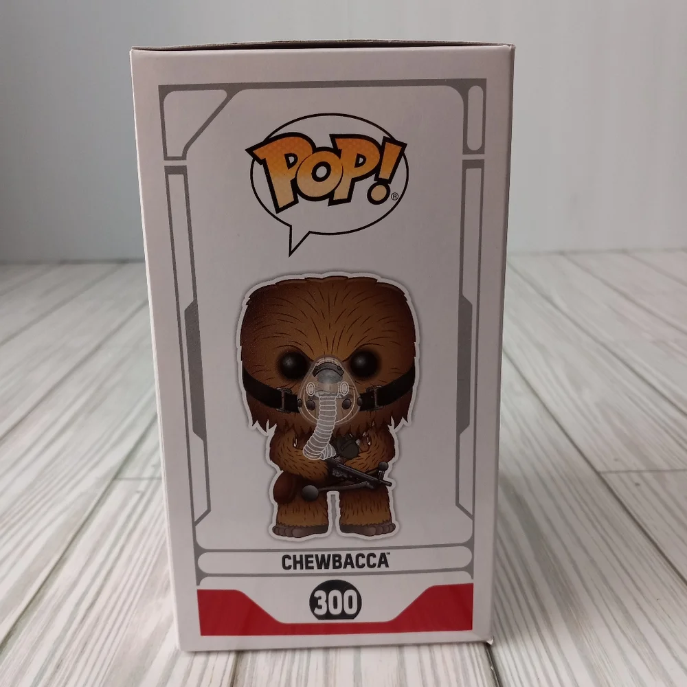 Star Wars Chewbacca Smugglers Bounty Exclusive Bobble Head Funko Pop #300